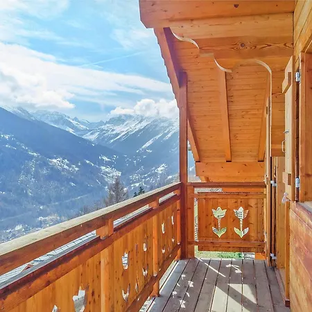 Cosy Chalet Amidst Mountains In Heremence * Lenk